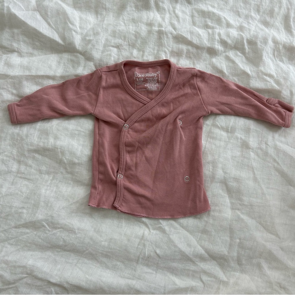 L’oved baby kimono wrap top
